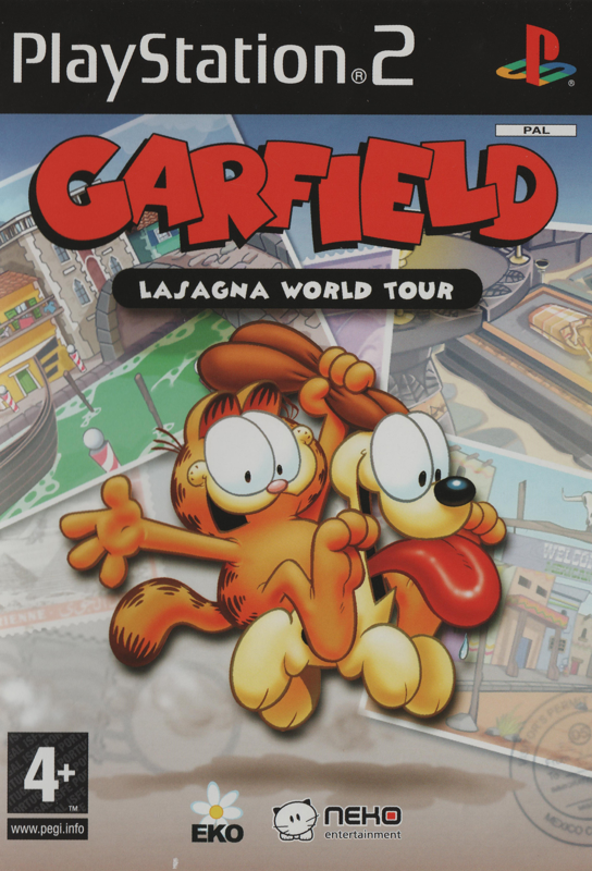 Garfield box art for Playstation 2